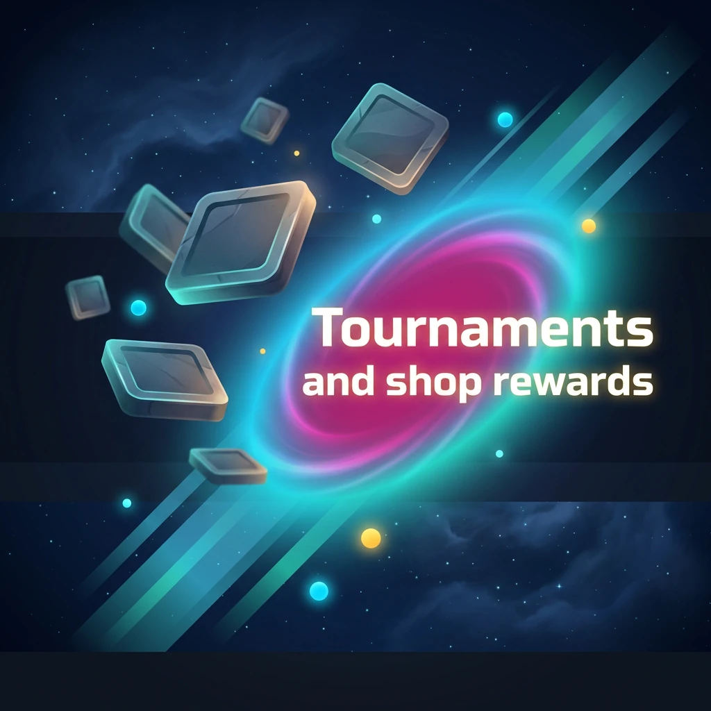 Tournaments and shop rewards